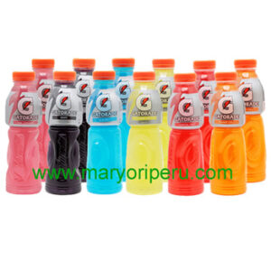 Gatorade varios sabores 500 ml x 12 botellas