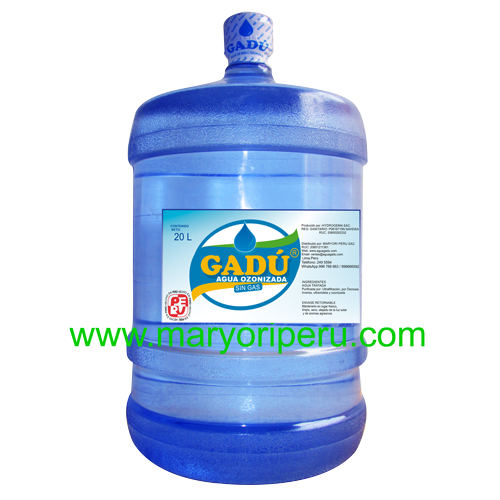 Bidon de agua Gadu 20 Litros – MARYORIPERU.COM